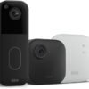 All-new Blink Video Doorbell + Outdoor 4 XR– Wireless smart security cameras, two-year battery life, go up to 400 feet from your home with extended range. Sync Module XR included.