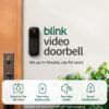 All-new Blink Video Doorbell + Outdoor 4 XR– Wireless smart security cameras, two-year battery life, go up to 400 feet from your home with extended range. Sync Module XR included.